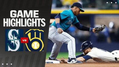 Seattle Mariners vs Milwaukee Brewers Match Player Stats