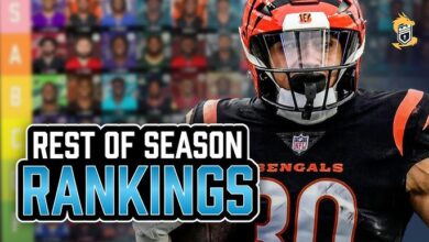 ROS Rankings Fantasy Football