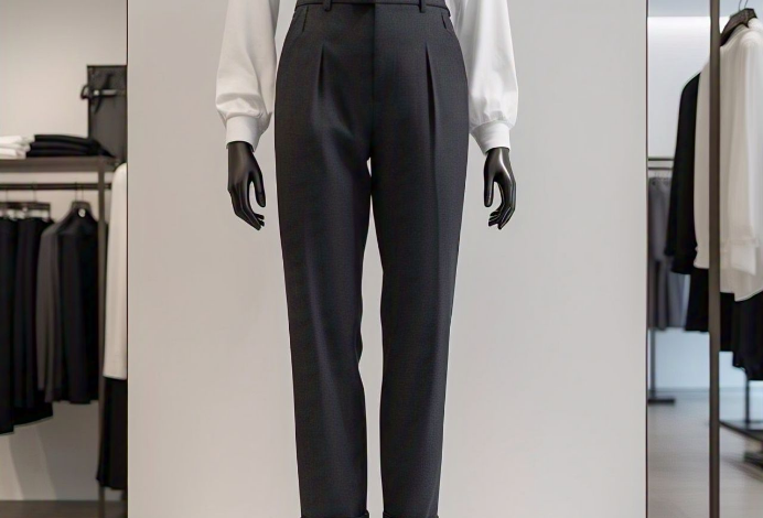 Flat Front Pants